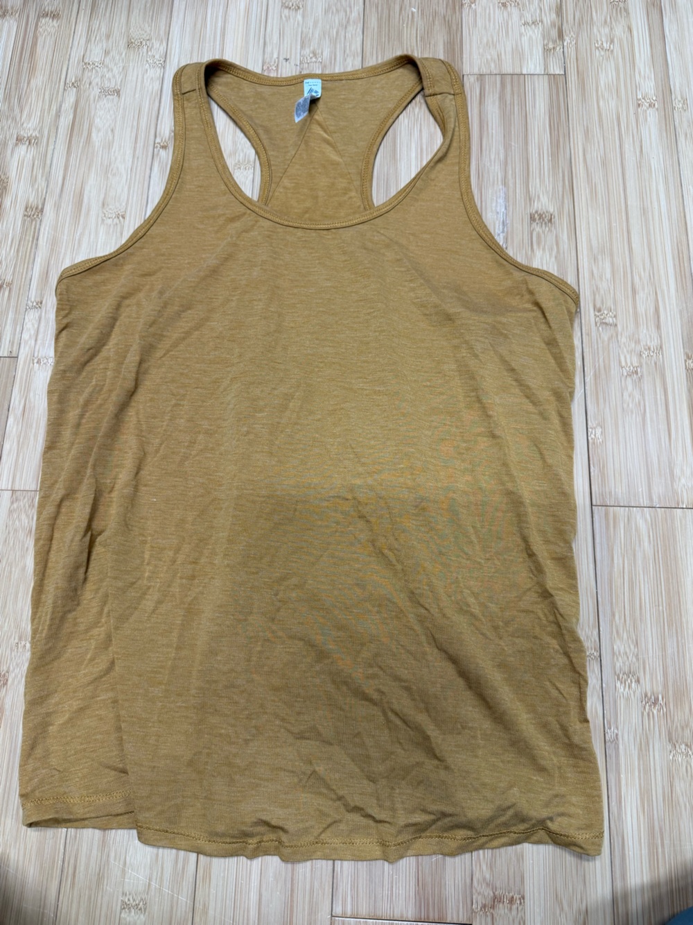 RBX Women's Racerback Tank Top - Mustard Brown